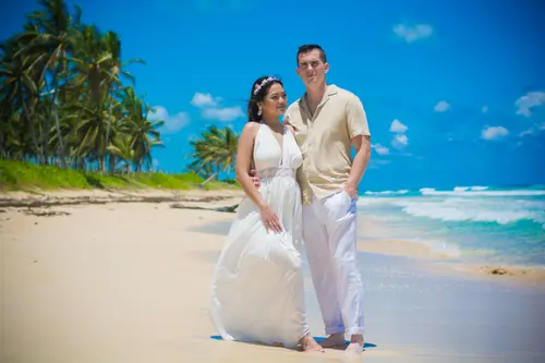 Punta Cana Wedding Photographer for Couples Wanting Natural-Light Portraits